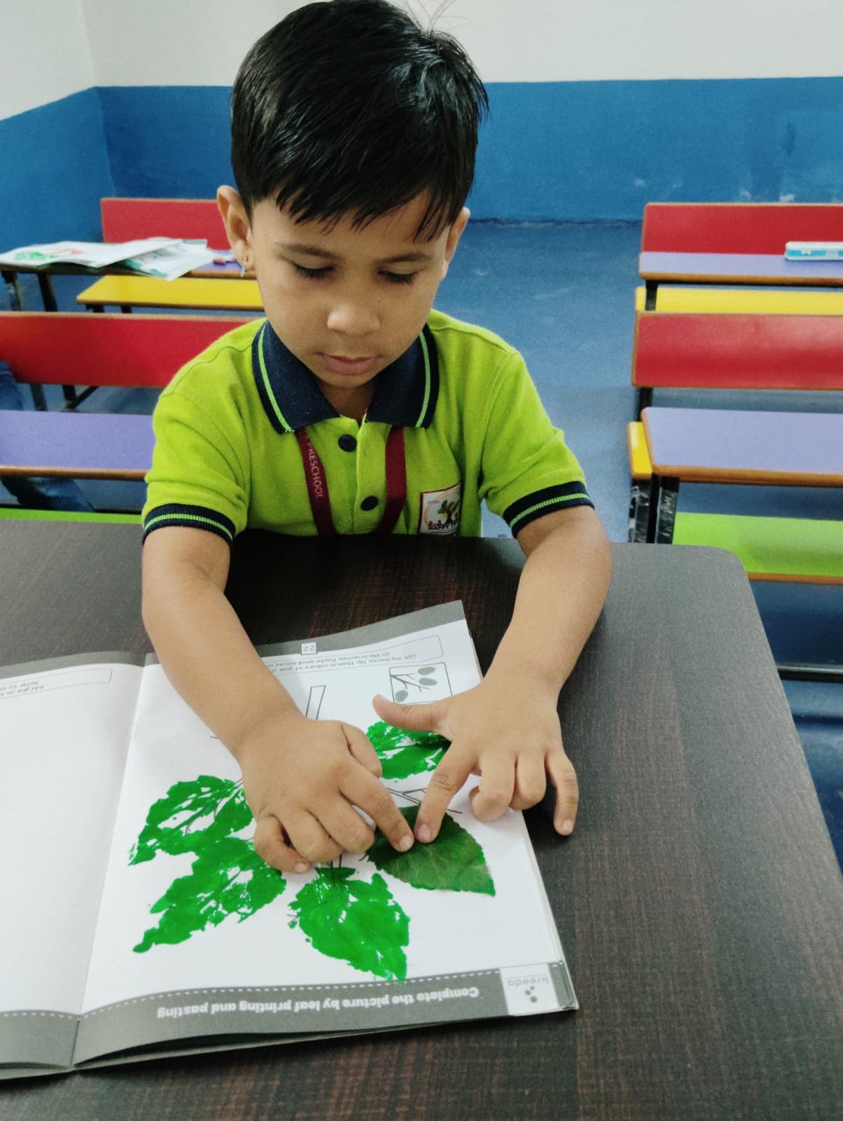 Nature Art: Leaf Printing