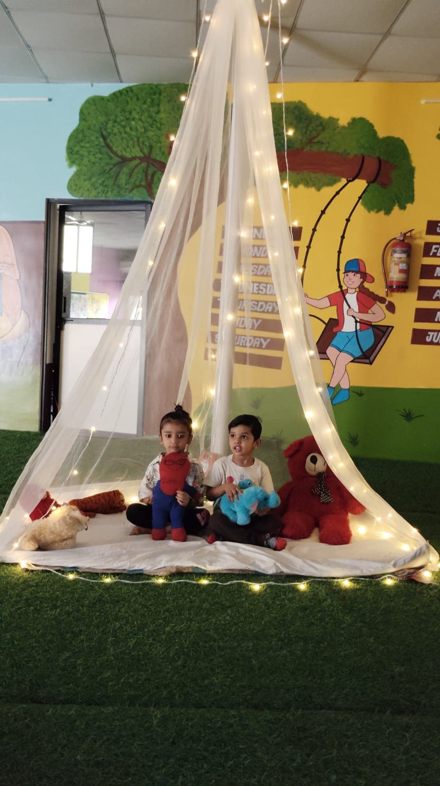 Indoor Camping Adventure